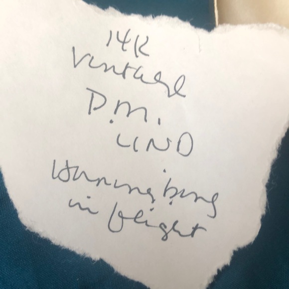 14k Vintage D.M hummingbird pin - Picture 3 of 5